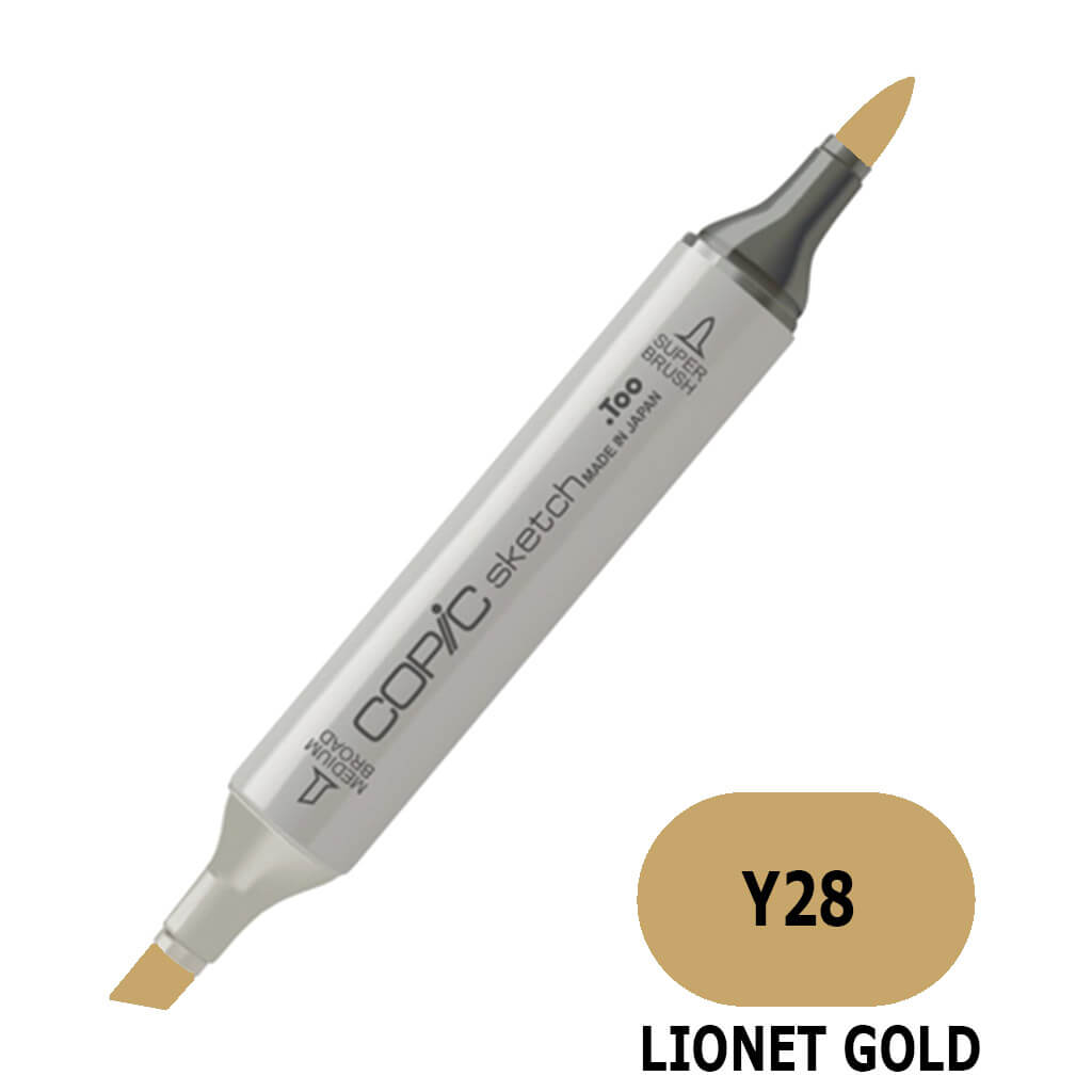Sketch Marker Lionet Gold