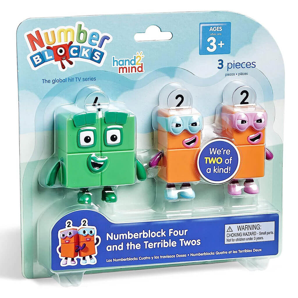 Numberblocks, Figures, Four And The Terrible