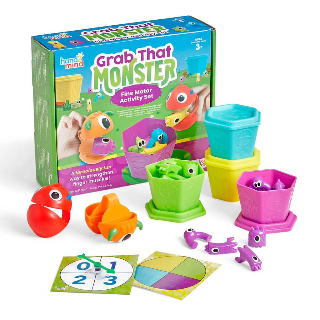 Grab That Monster Fine Motor Skills Game