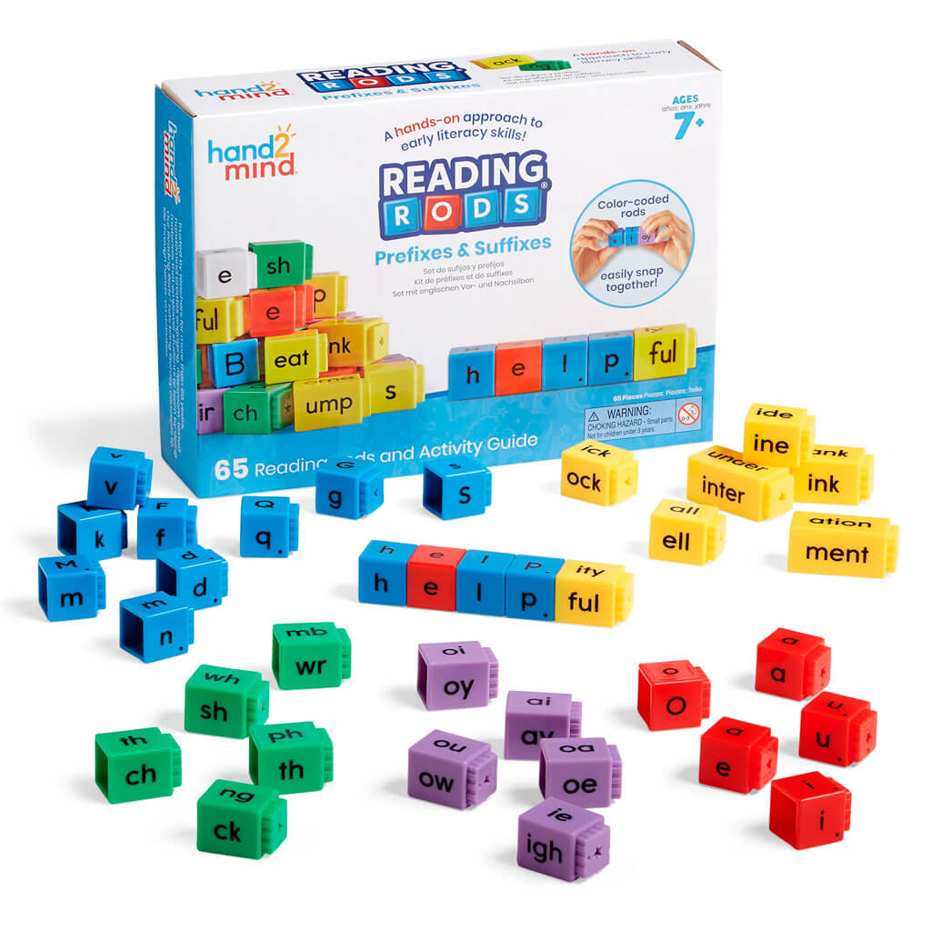 Reading Rods Prefixes &amp; Suffixes