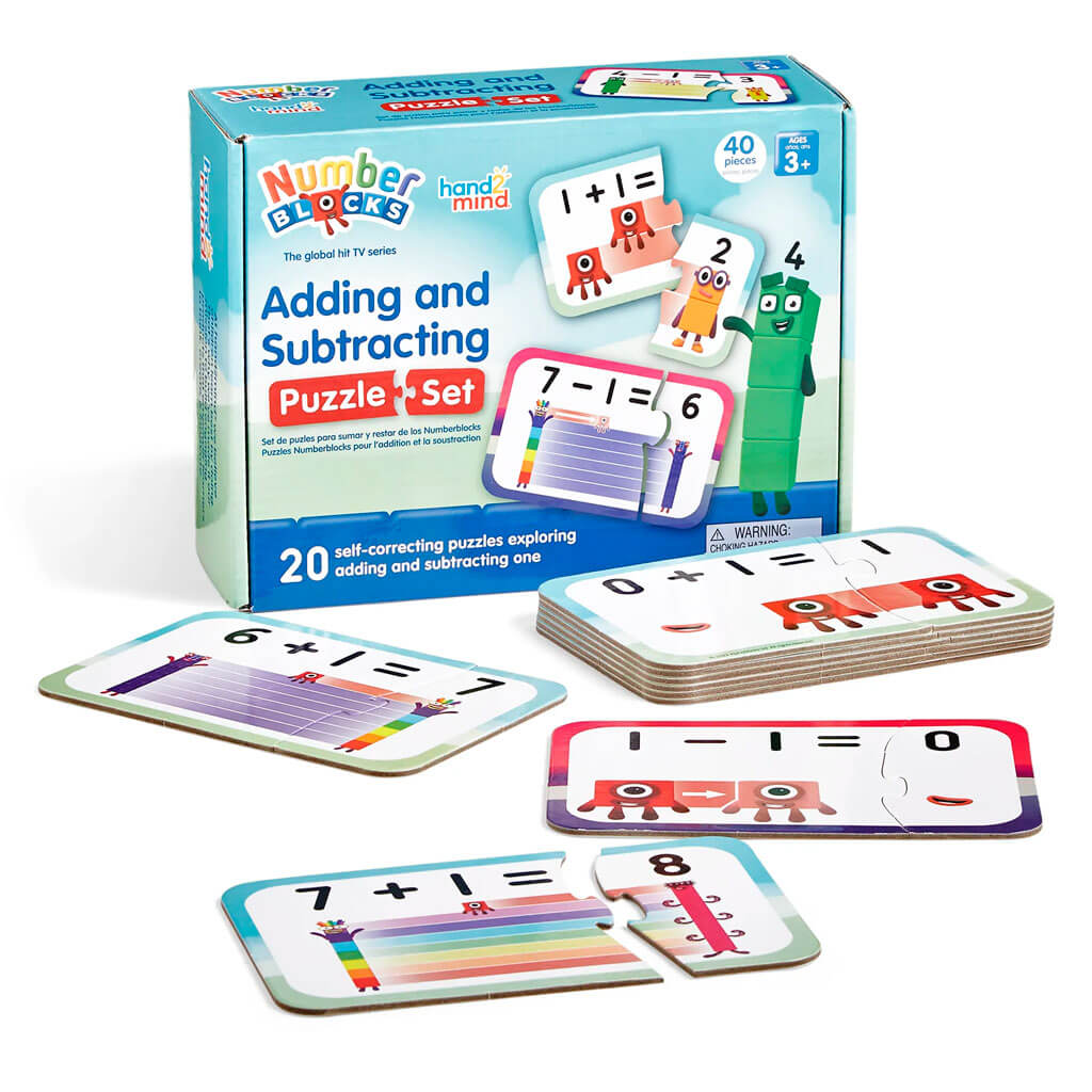 Numberblocks, Adding And Subtracting Puzzle