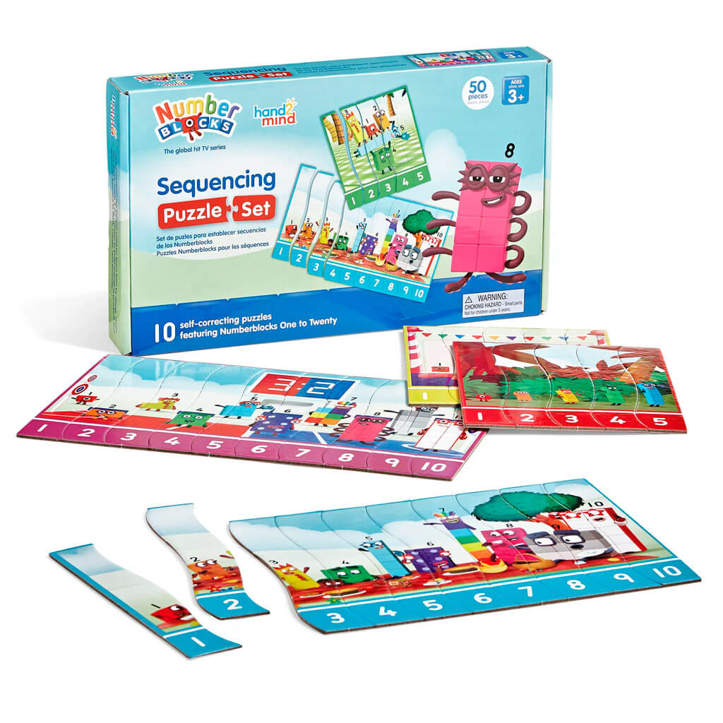 Numberblocks, Sequencing Puzzle Set