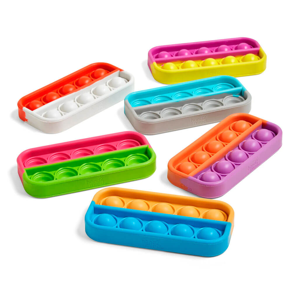 Sensory Bubble Popper, Ten Frame, Rectangular