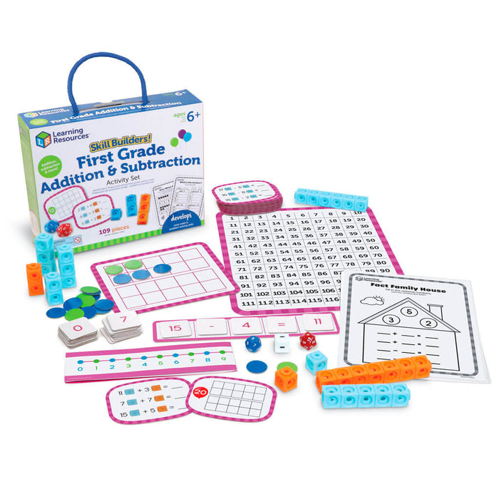 Skill Builders! First Grade Addition & Subtraction Activity Set
