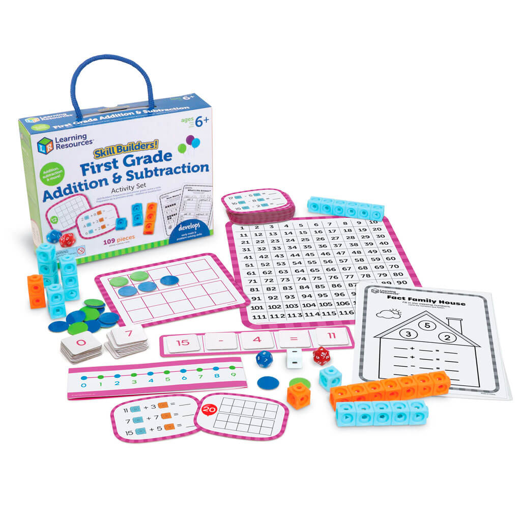 Skill Builders! First Grade Addition &amp; Subtraction Activity Set