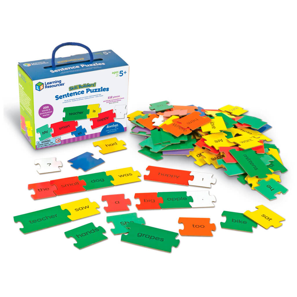 Skill Builders! Sentence Puzzles Set Of 112