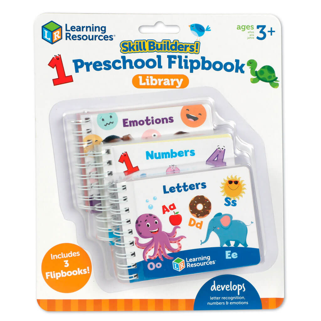 Skill Builders! Preschool Flipbook Library