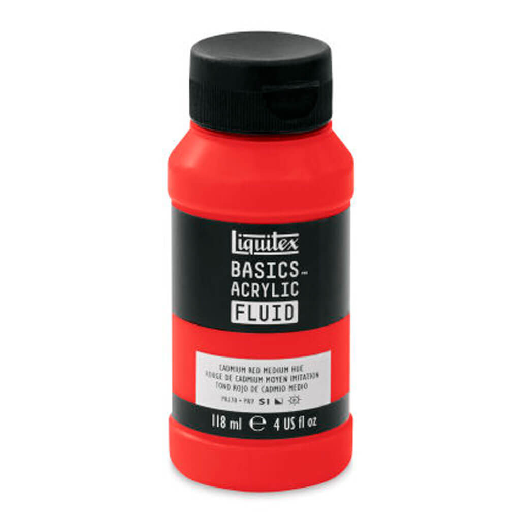 Liquitex Basics Acrylic Fluid Paint 118ml