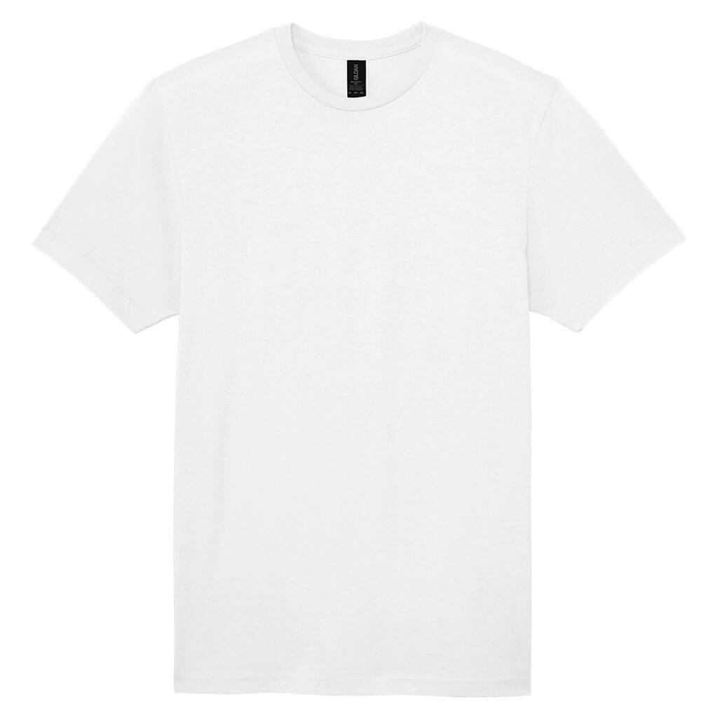 Gildan Adult Softstyle Cotton Blend Tee White