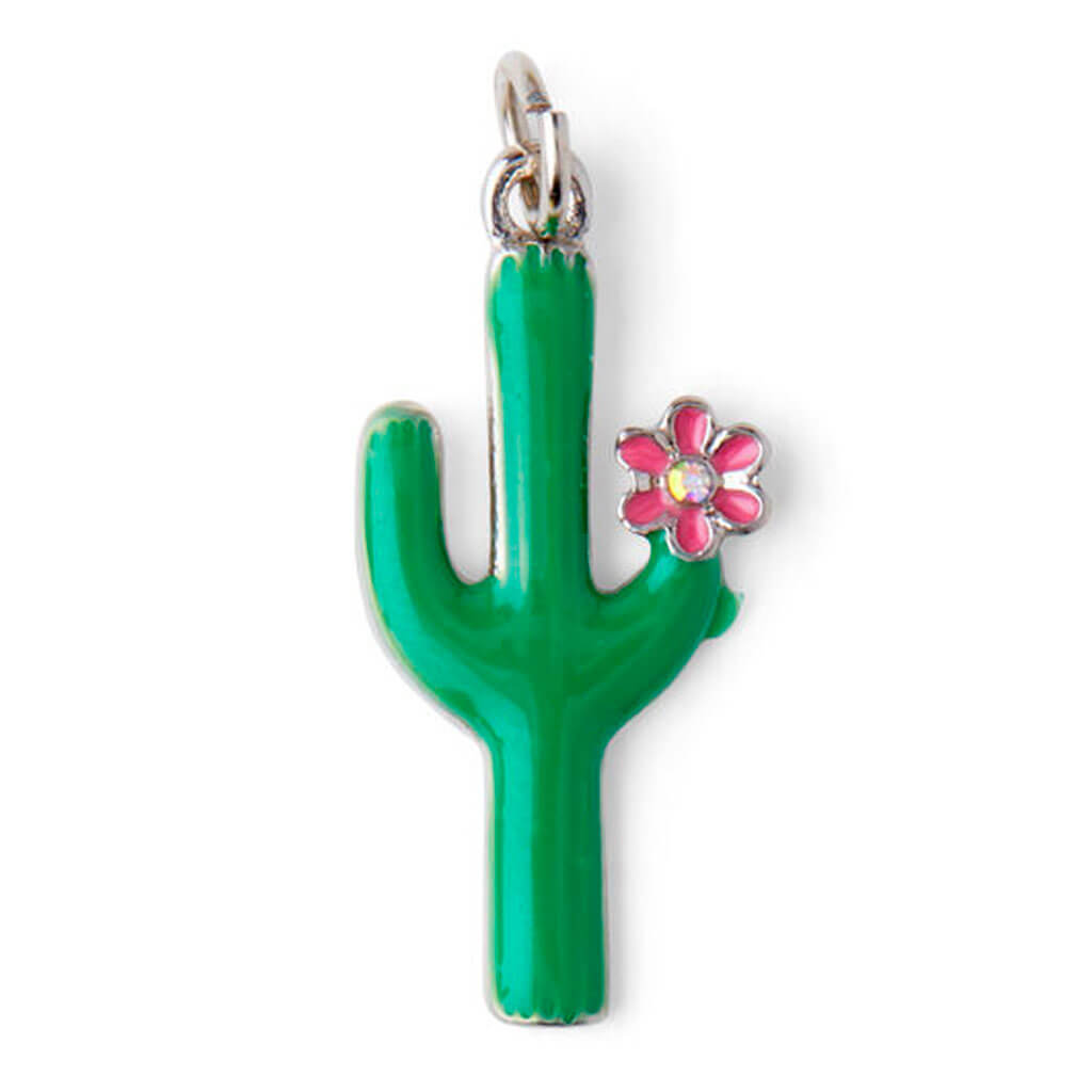 Green Cactus Charm