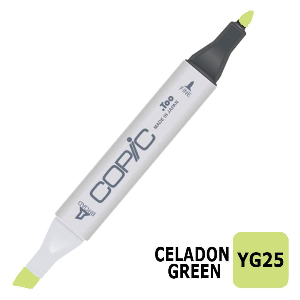 Copic Classic Marker YG25 Celadon Green