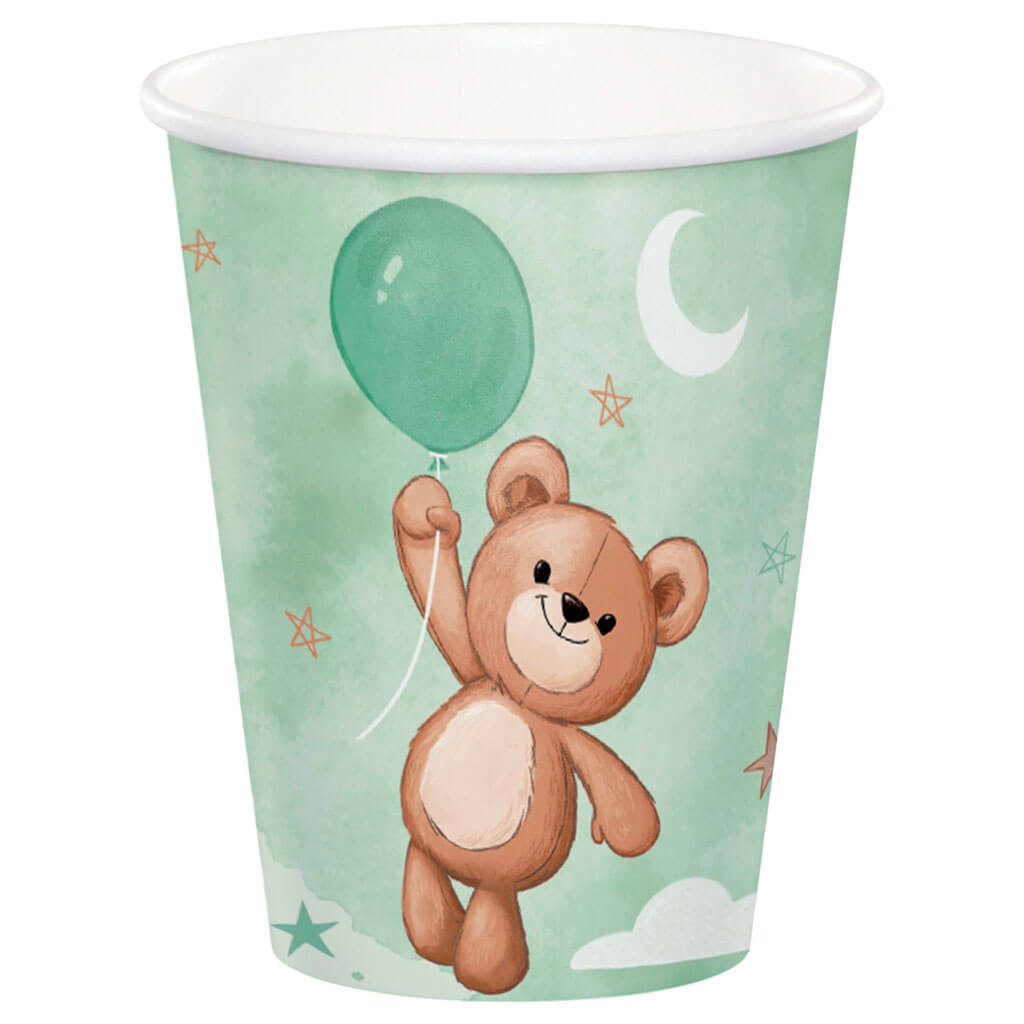 Teddy Bear Beverage Napkin 16ct, 2Ply