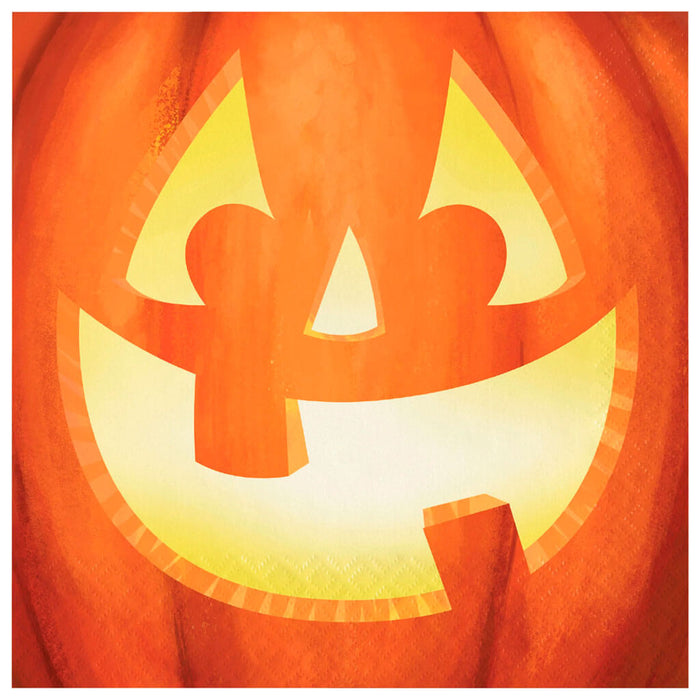 Pumpkin Night Lunch Napkin 16ct, 2Ply