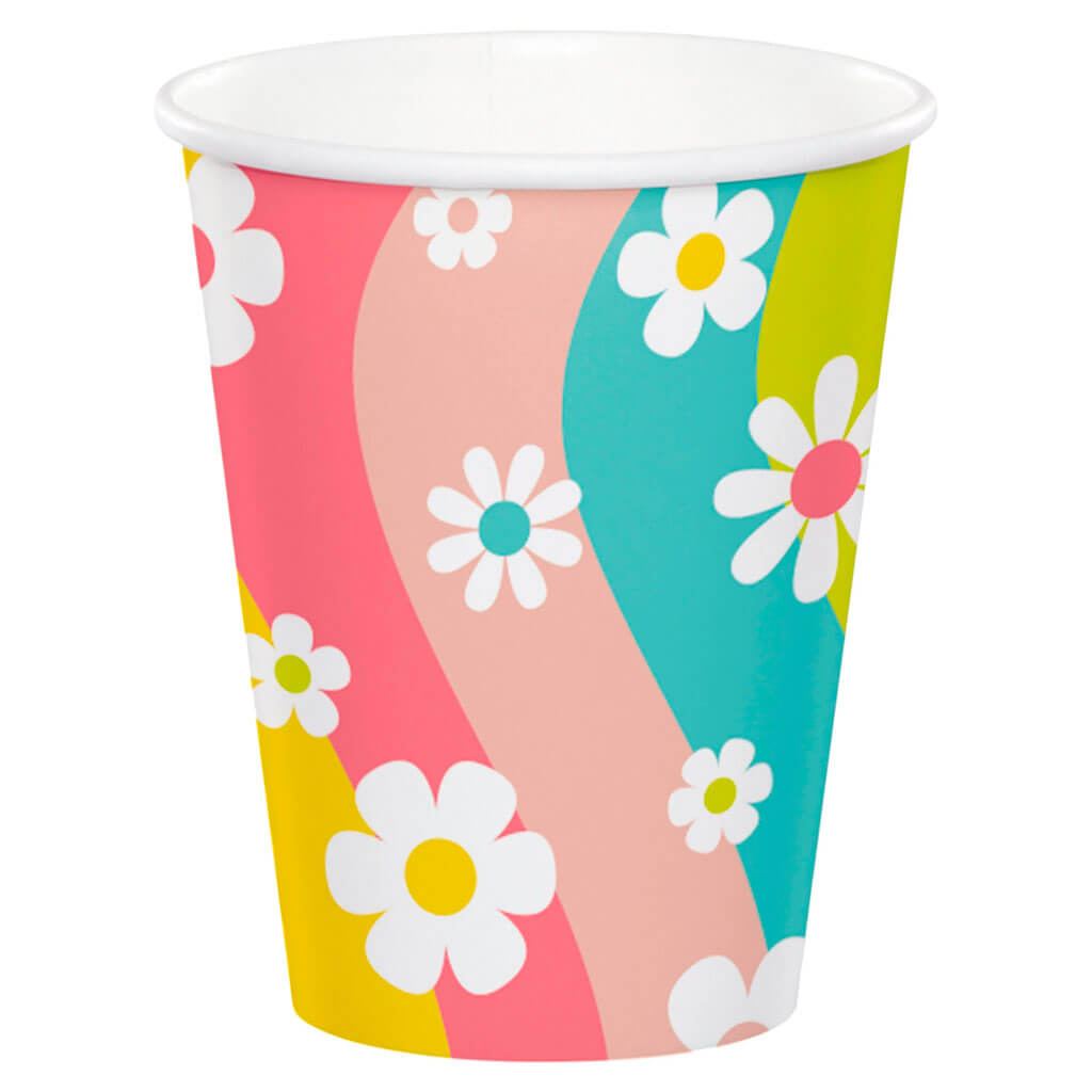 Flower Power Hot/Cold Cup, 9oz