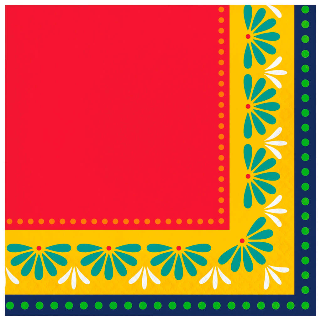 Fiesta Pottery Lunch Napkin 16ct, 2Ply