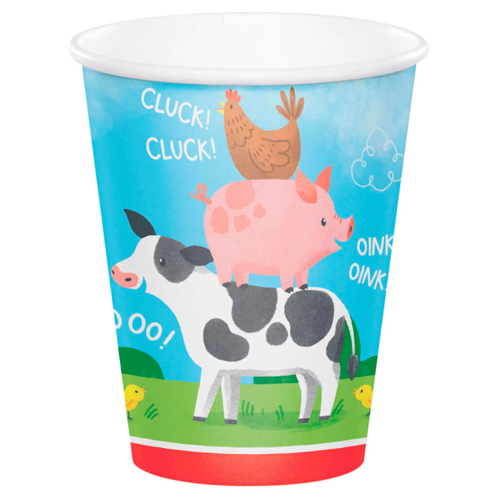 Farm Animals Hot/Cold Cup, 9oz