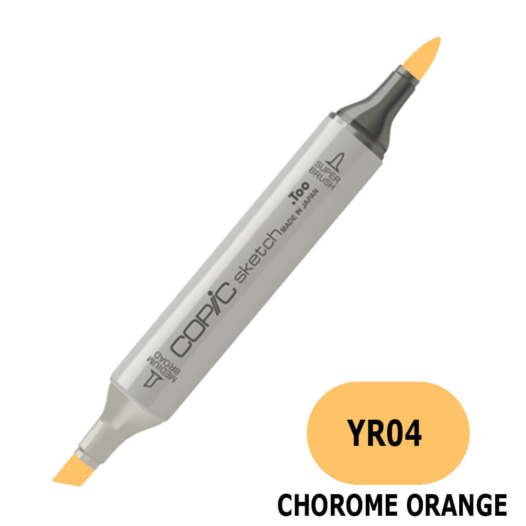 Sketch Marker Chorome Orange