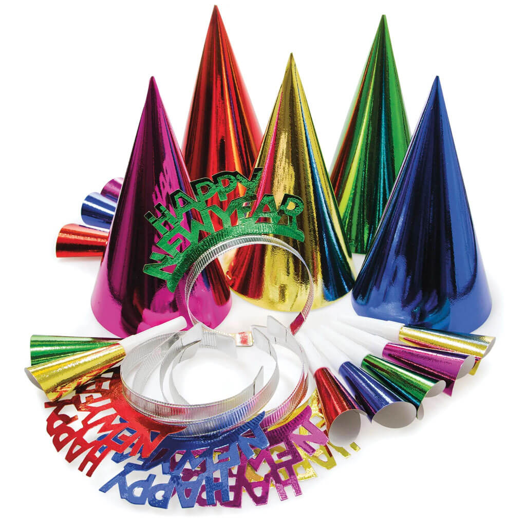 New Year Wearables Kit for 10, Assorted Colors