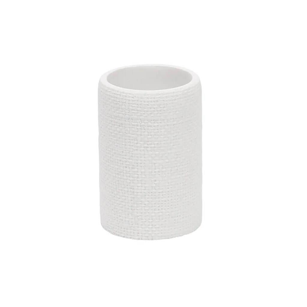 Linen Tumbler White