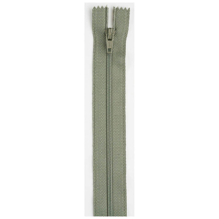 Coats & Clark All Purpose Plastic Zipper 14in Green Linen