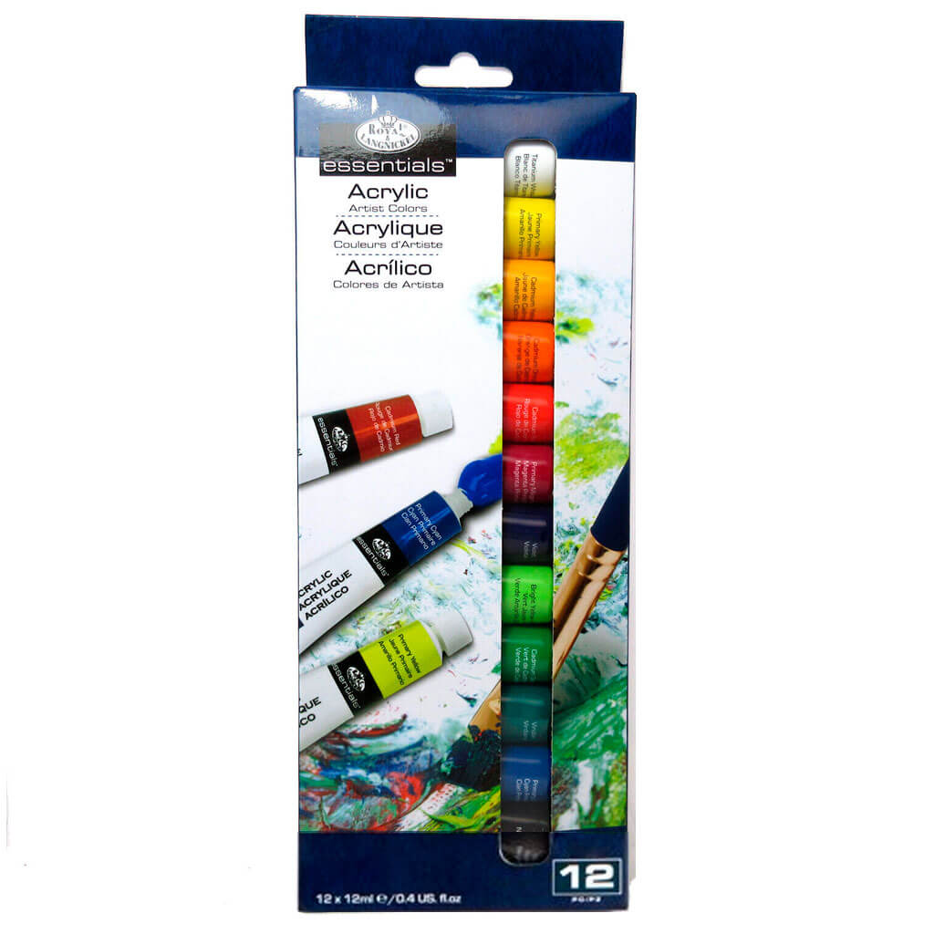 Royal Langnickel Essentials Acrylic Paint Set of 12