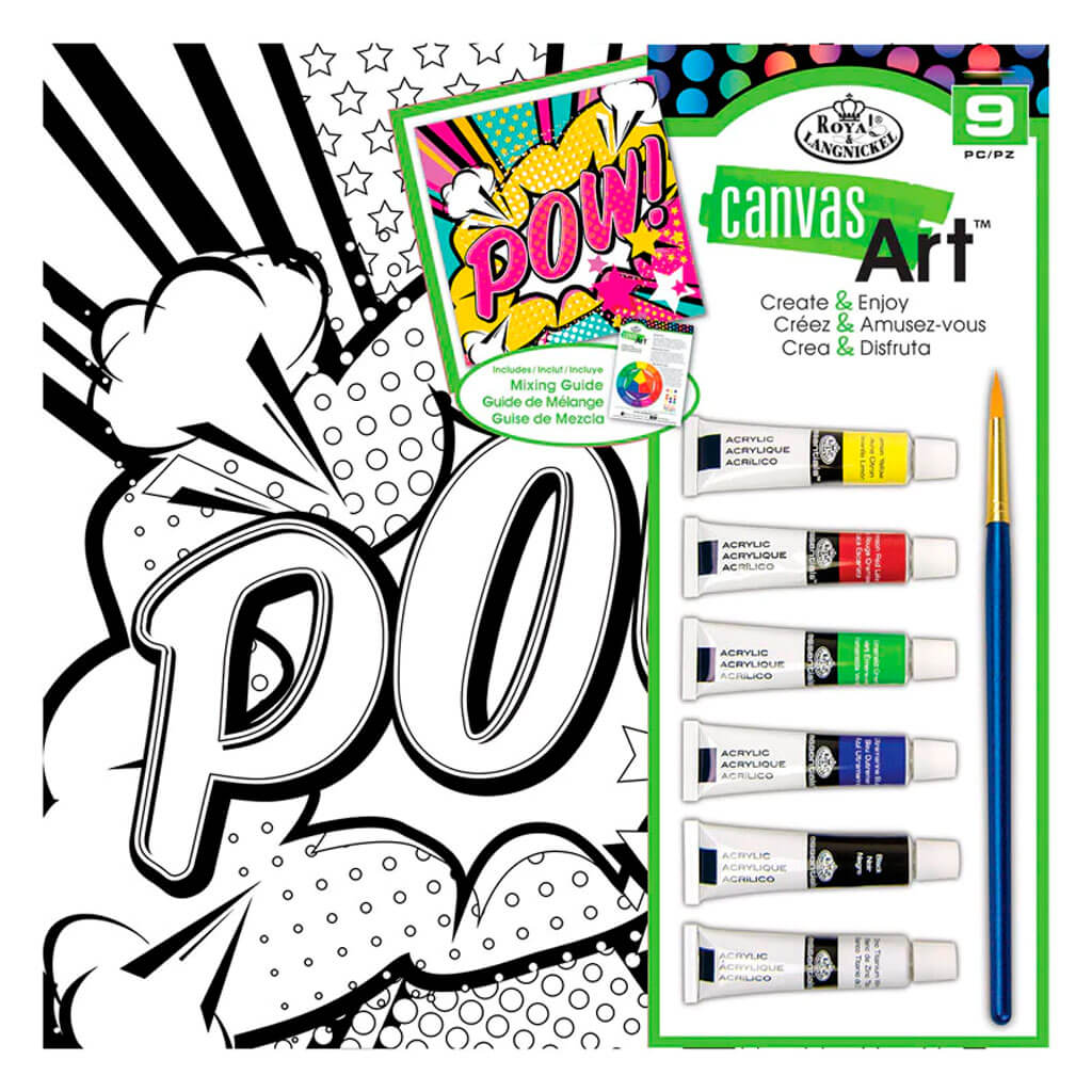 Canvas Art Painting Set POW