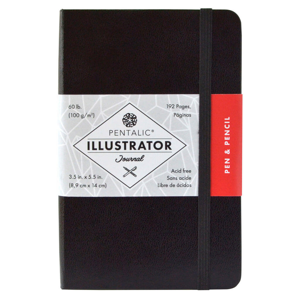 Pentalic Illustrators Sketchbook 5.5 x 3.5 Espresso