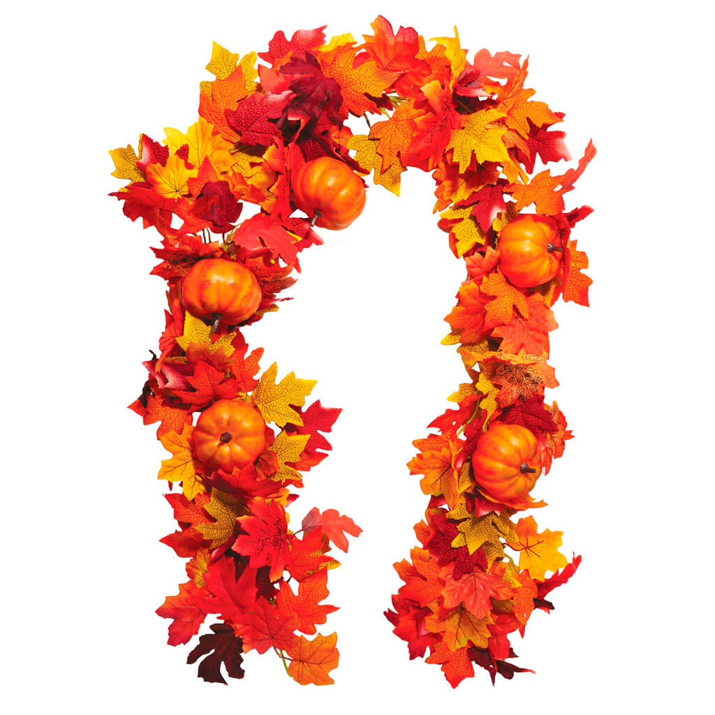 Autumn Garland Assortment, 6ft