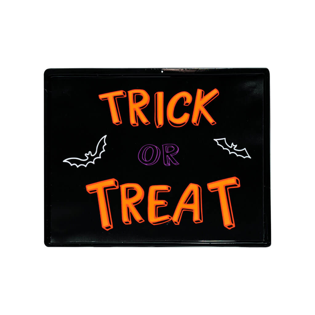 Neon Bright LU Sign 8.5in x 11in, Trick