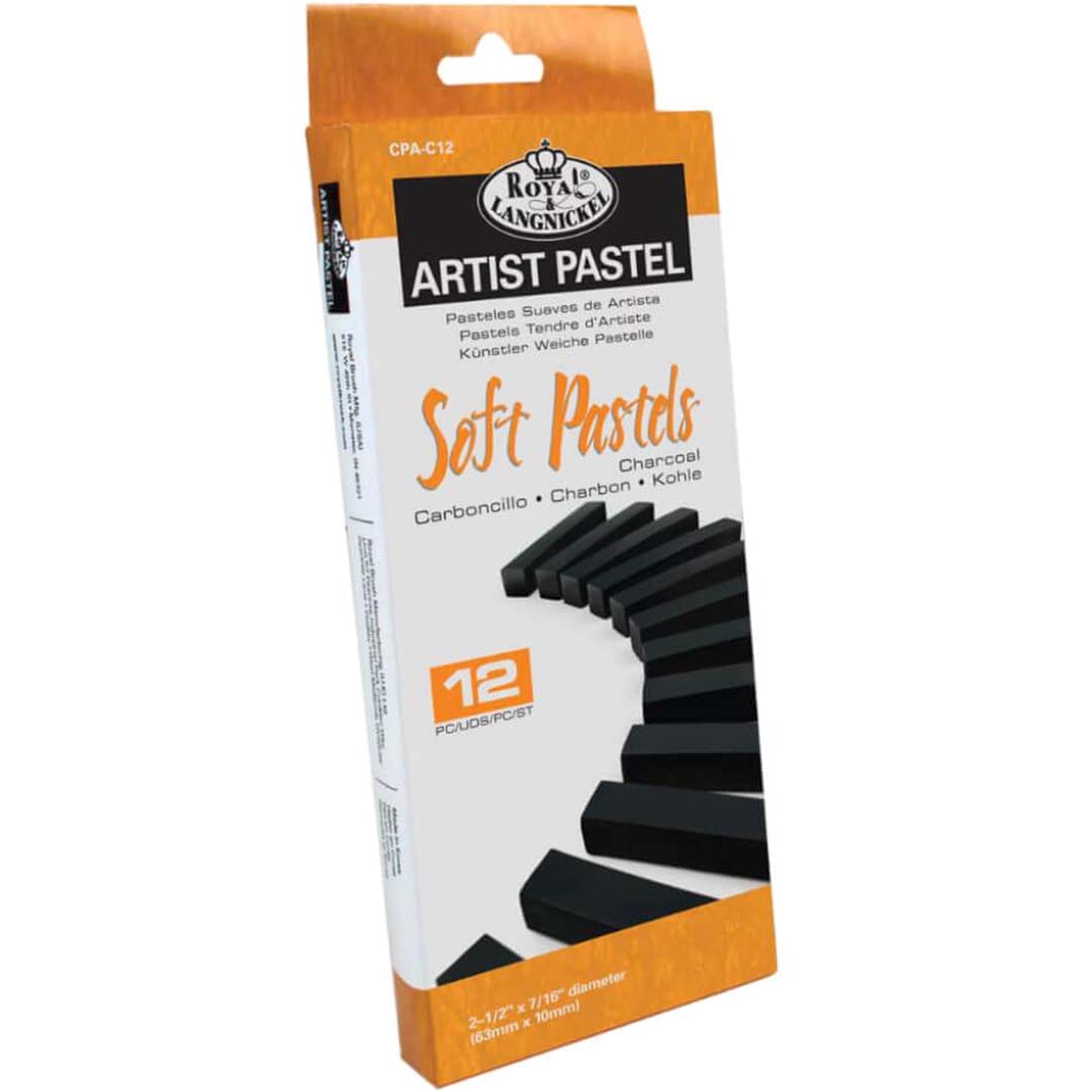 Charcoal Soft Pastel Pack 12pc 