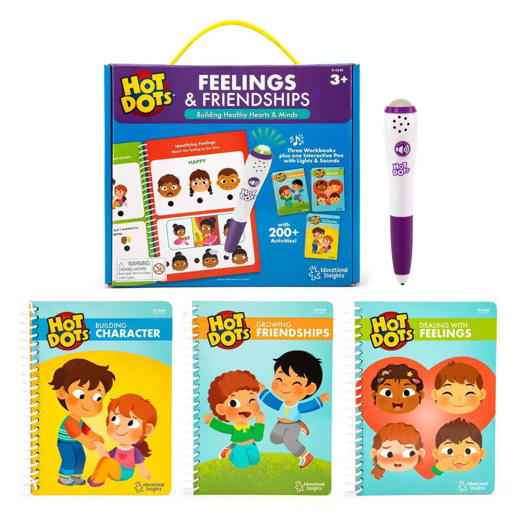 Hot Dots Feelings and Friendships Workbook