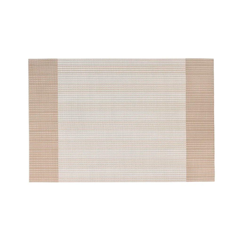 Walden Vinyl Placemat 13in x 19in, Champagne