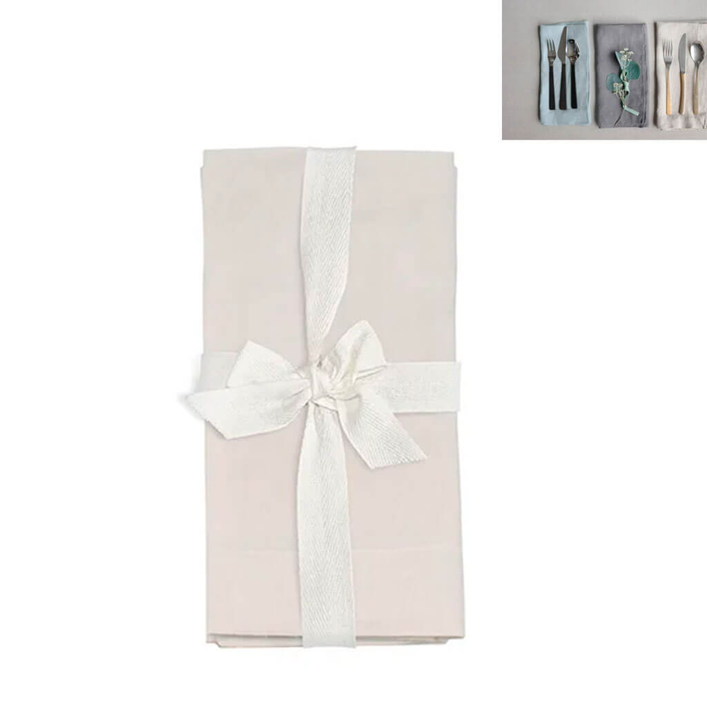 Provencal Napkin Set of 4 20in x 20in, Natural