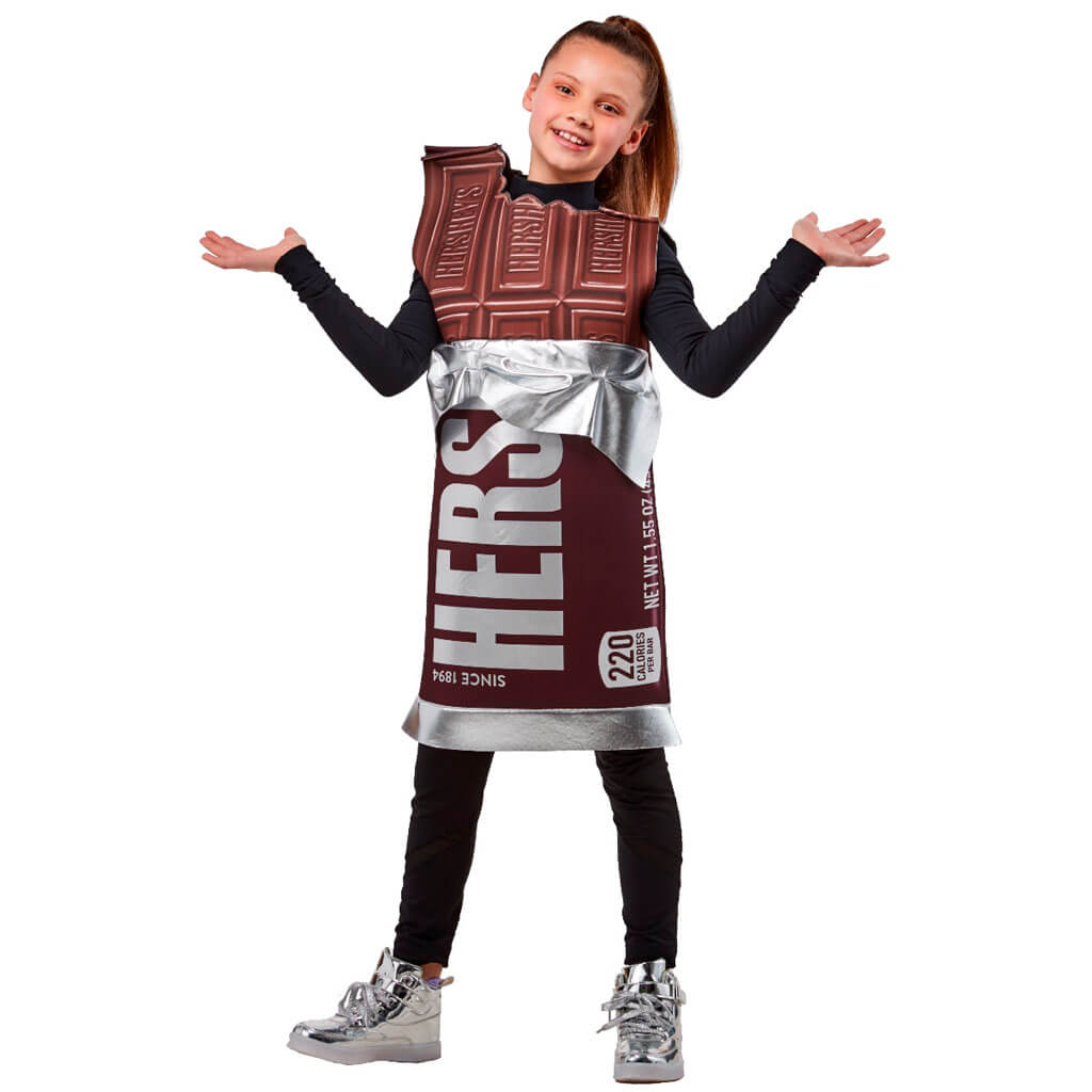 Hershey&#39;s Chocolate Bar Child Costume, One Size