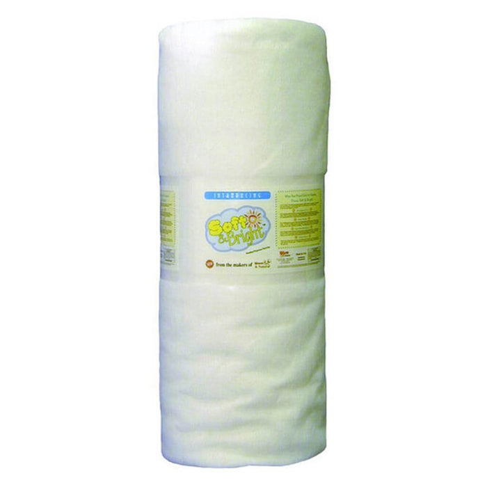 Soft &Bright Polyester Batting, 90in