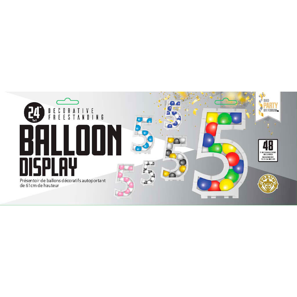 #5 Balloon Frame Number, 24in