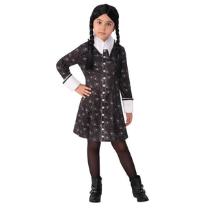 Wednesday Addams Dress Child Costume