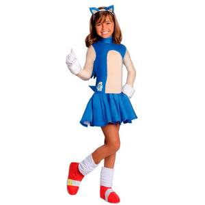 Female Sonic Child Costume