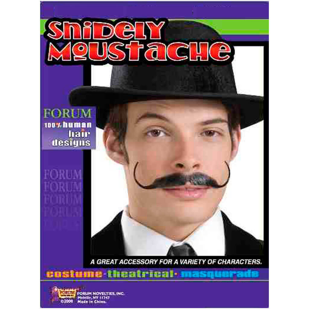 Snidley Moustache Gray