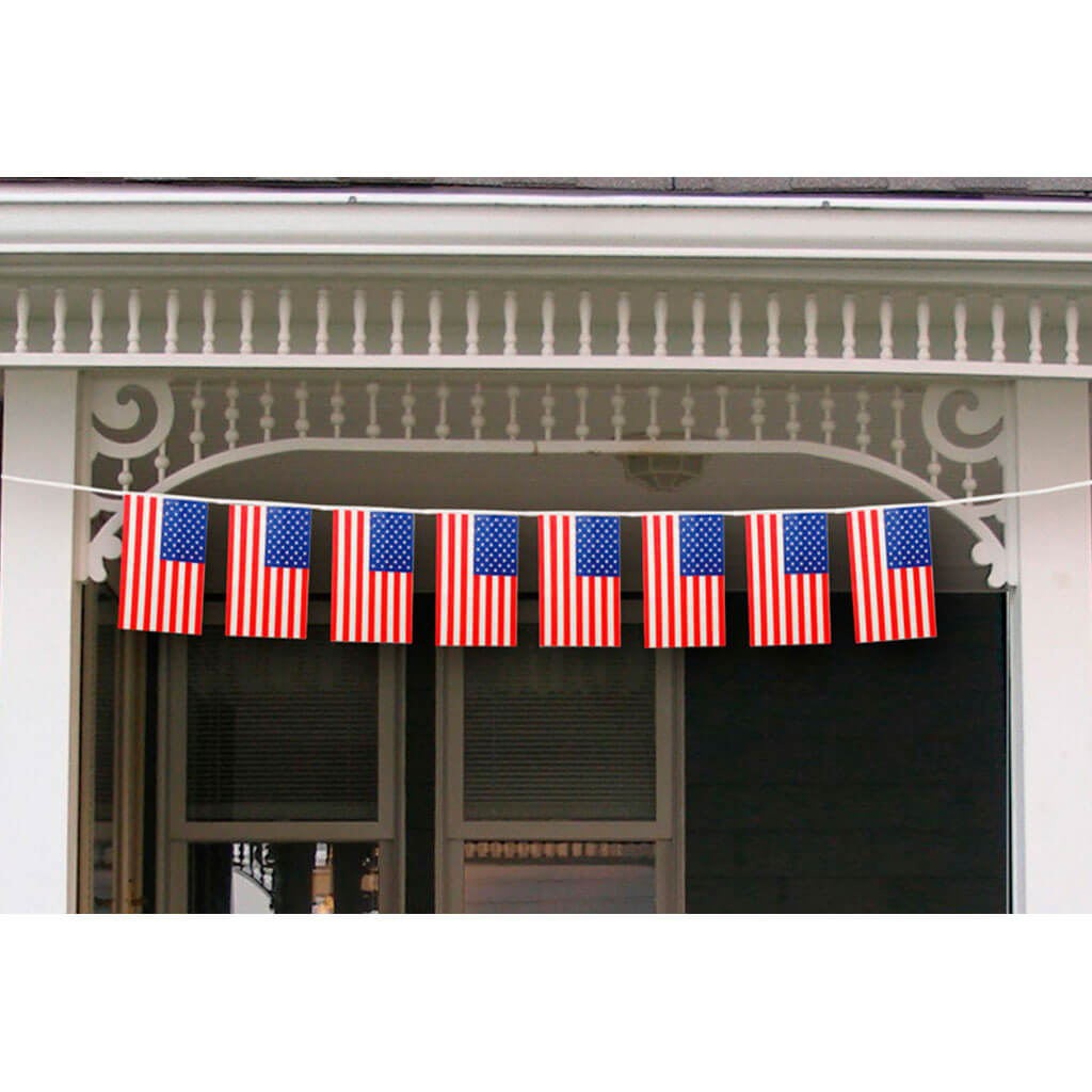 Patriotic Flag Banner 8ft