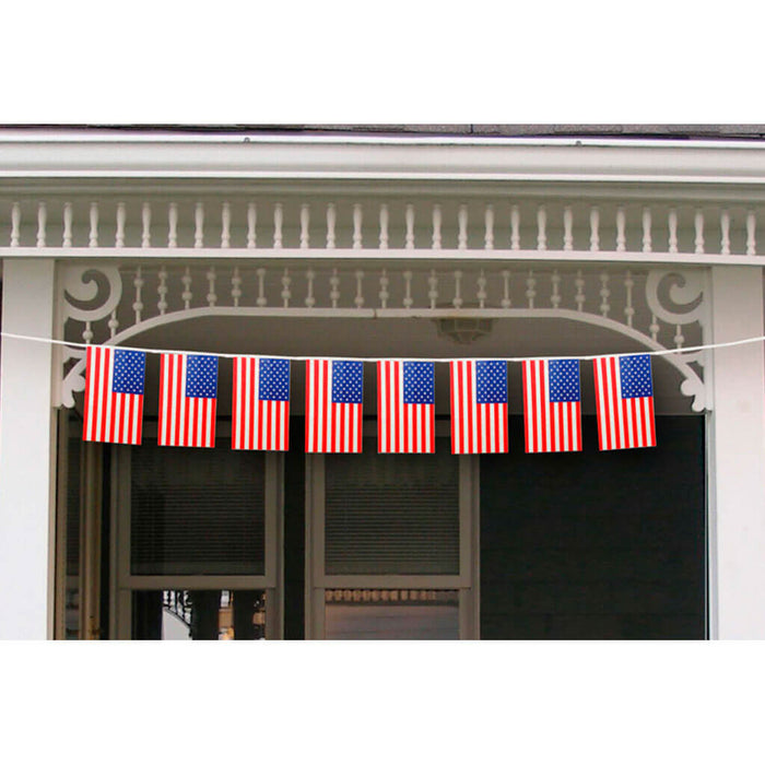 Patriotic Flag Banner 8ft