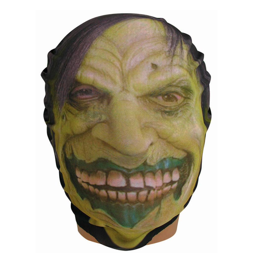 Mesh Stocking Mask Green Monster