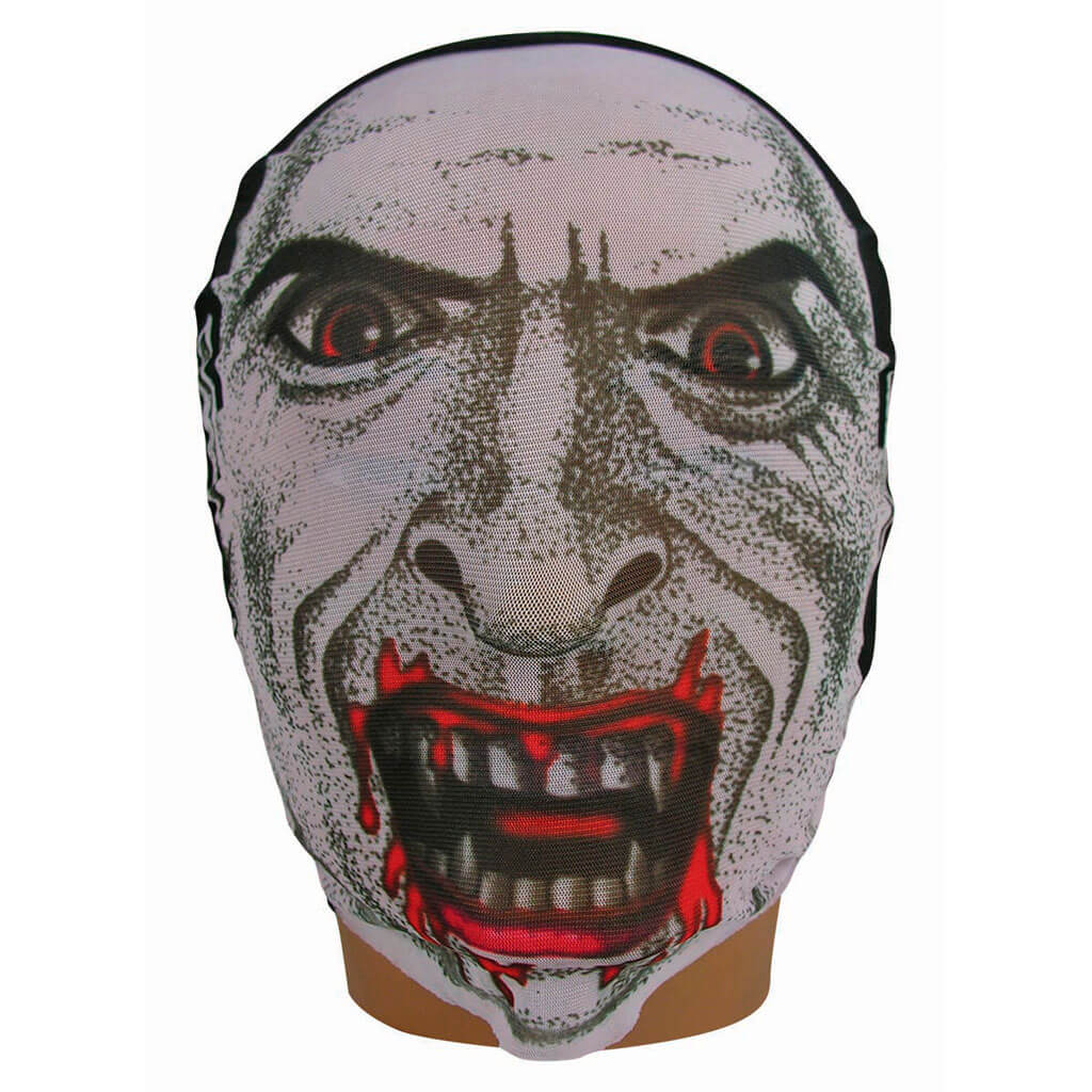 Mesh Stocking Mask Green Vampire