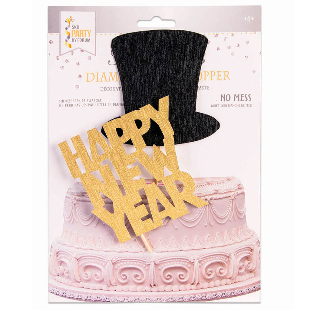 New Year Cake Topper