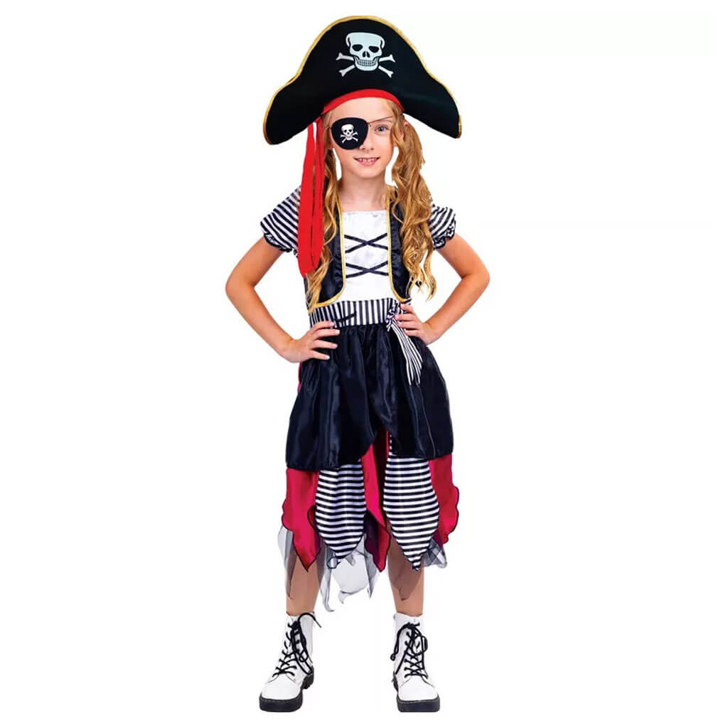 Dress Up America Pirate Costume for Kids - Captain Hook Dress Up Costume  for Boys - Children's' Pirate Set in Dubai - UAE