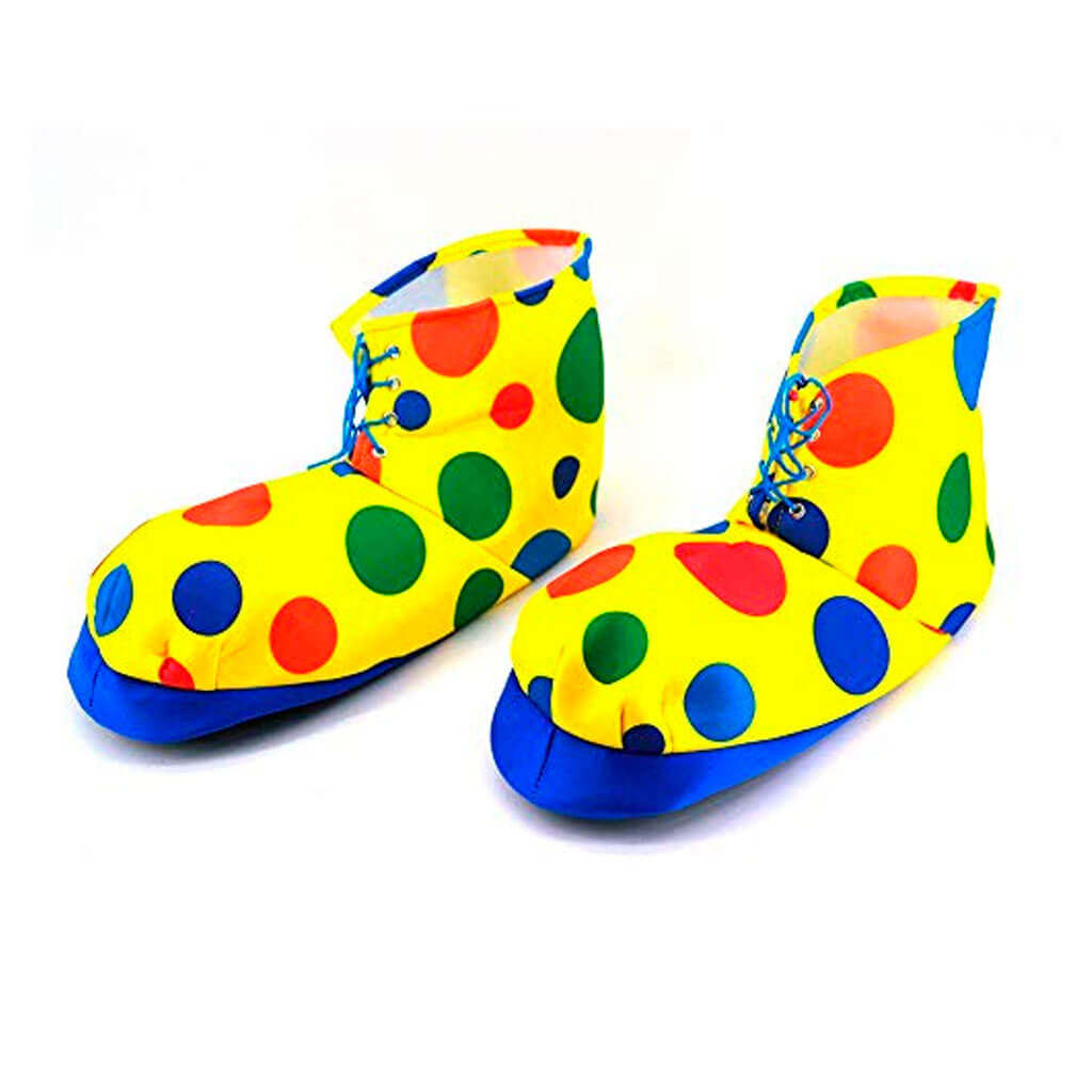 Polka Dot Clown Shoe Covers