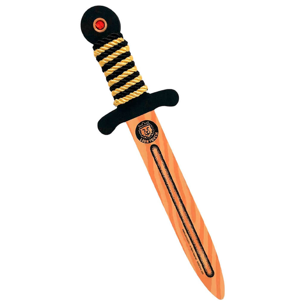 WoodyLion Foam Toy Sword Black/Gold