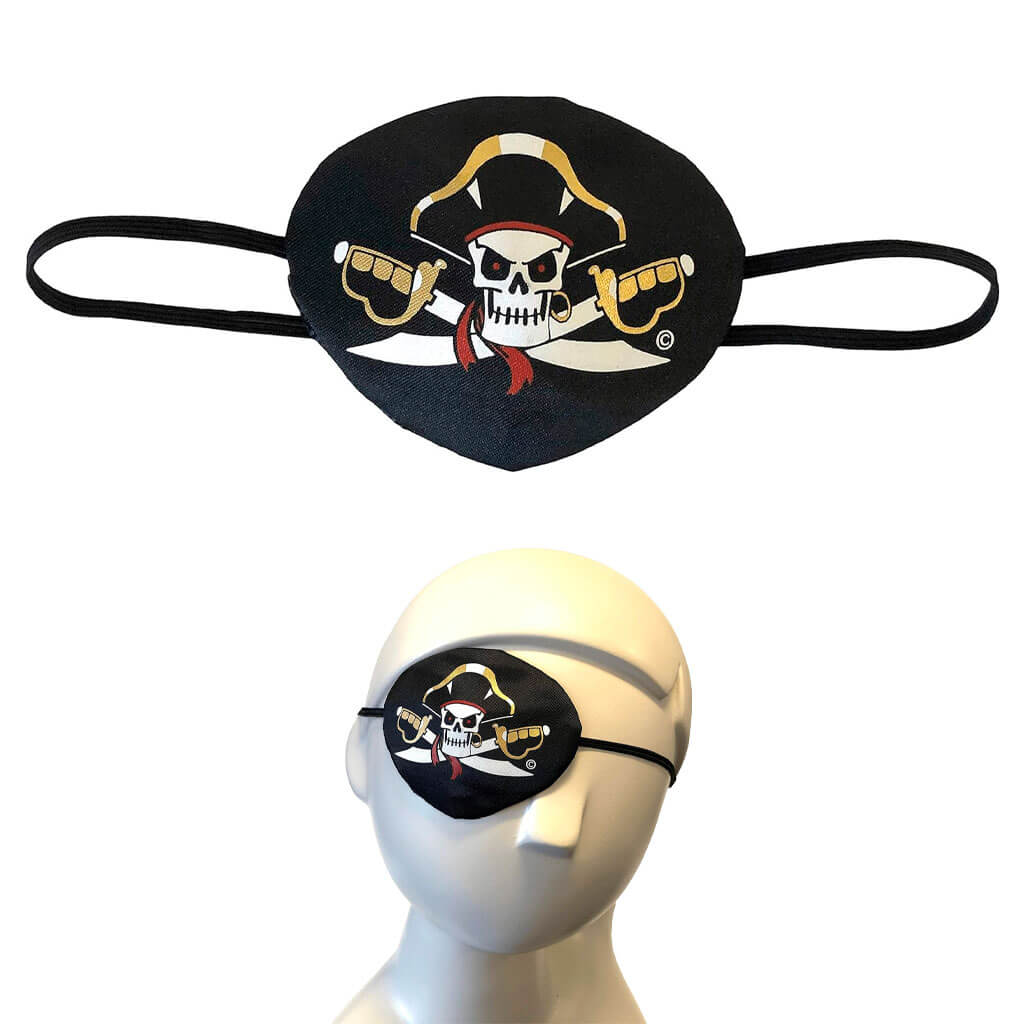 Liontouch Lot de 3 cache-œil de pirate - Captain Cross - Accessoire de costume pour enfants à partir de 3 ans Liontouch Lot de 3 cache-œil de pirate - Captain Cross - Accessoire de costume pour enfants à partir de 3 ans