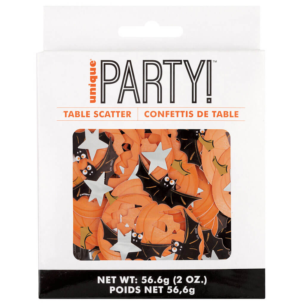 Bats &amp; Boos Halloween Jumbo Confetti, 2oz
