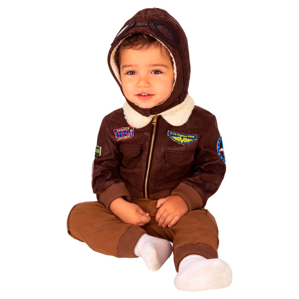 Aviator Toddler Costume, 2T to 4T